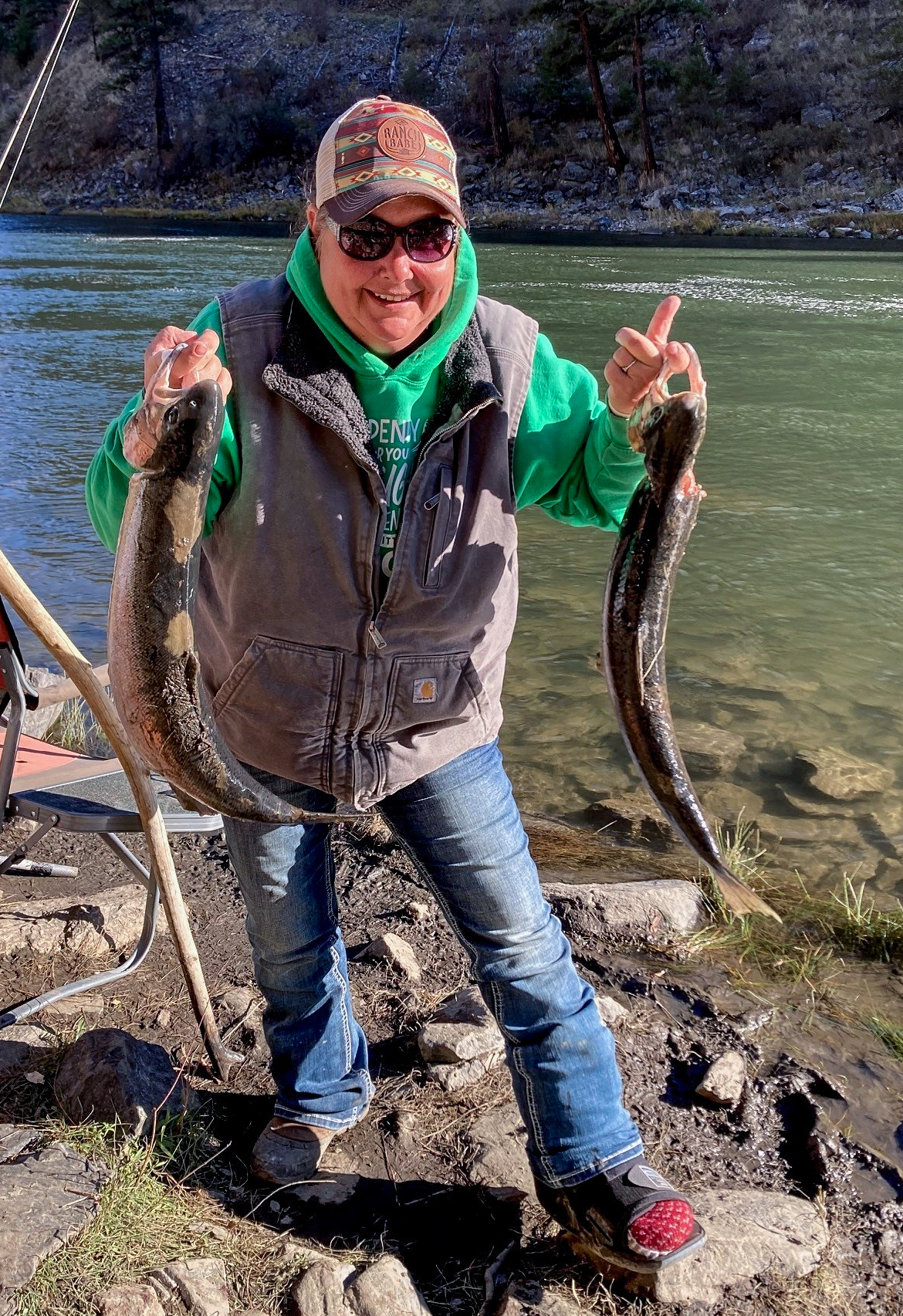 Angler below NF 10-28-23