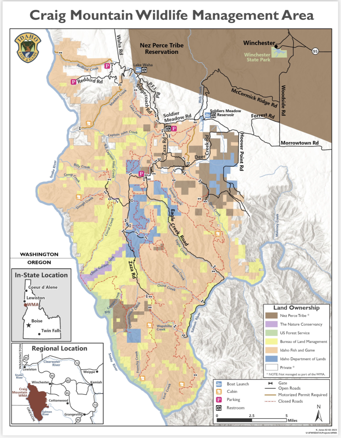 CMWMA firewood sale map