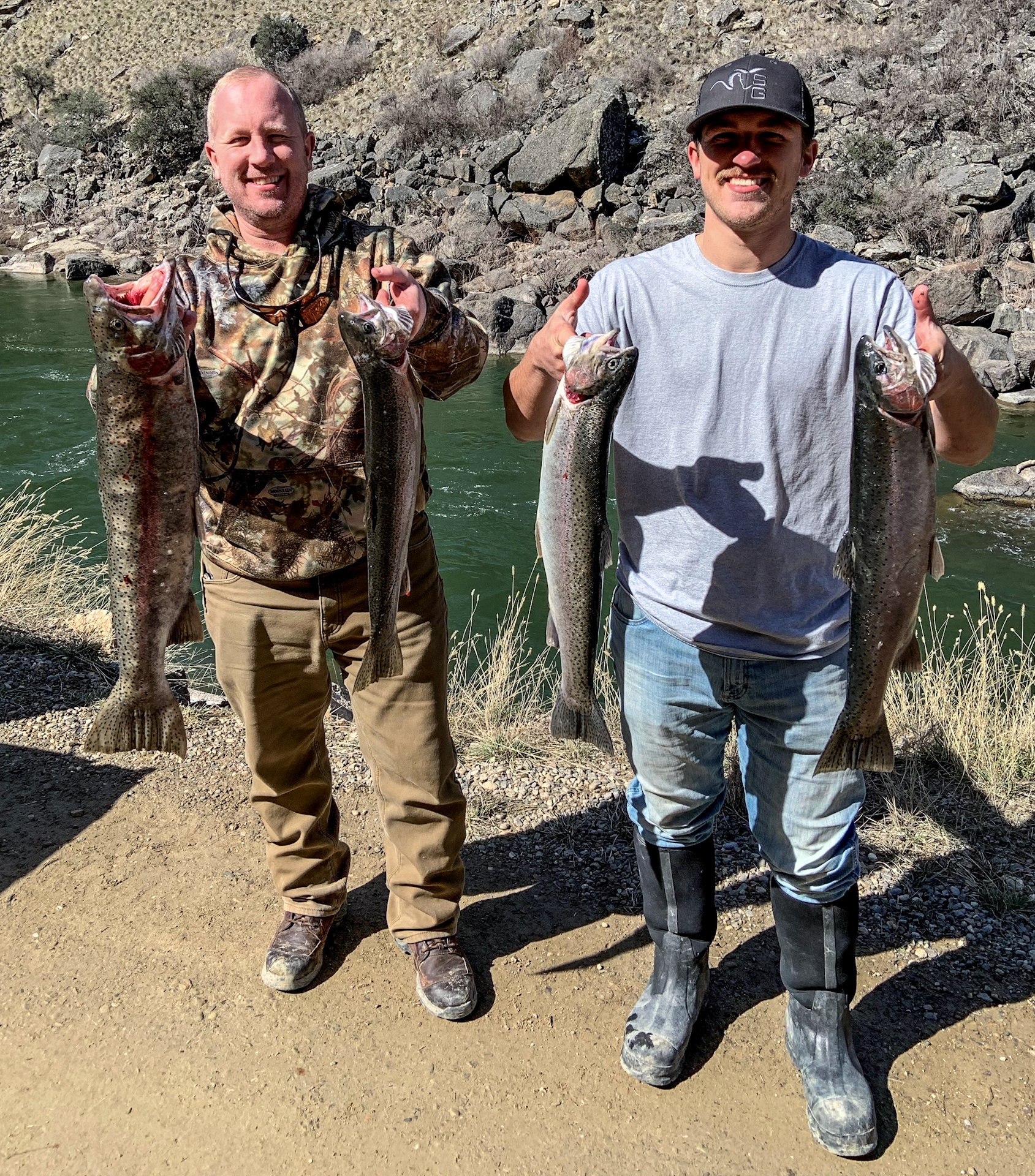 Angler below NF March 2024