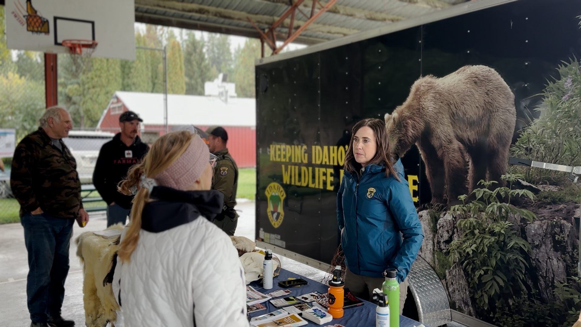 Panhandle Region Bear Education trailer