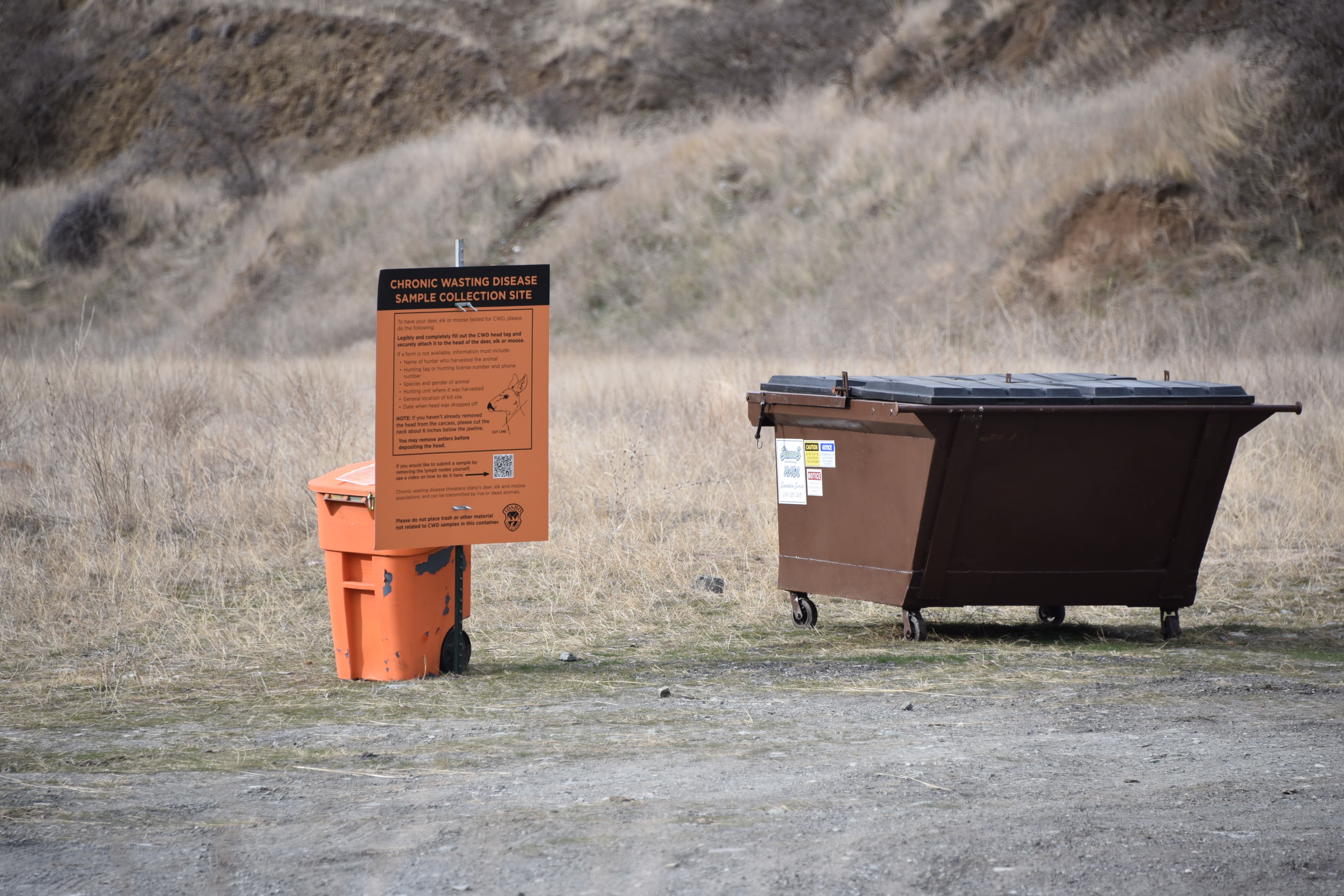 CWD dumpster