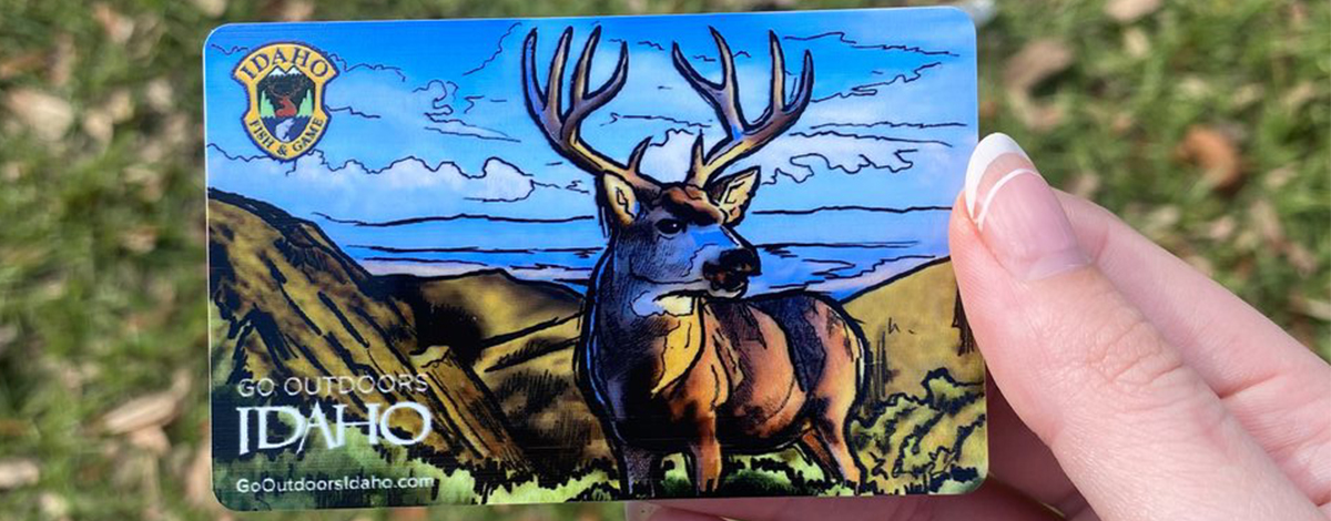 Idaho Fish and Game Hard Card