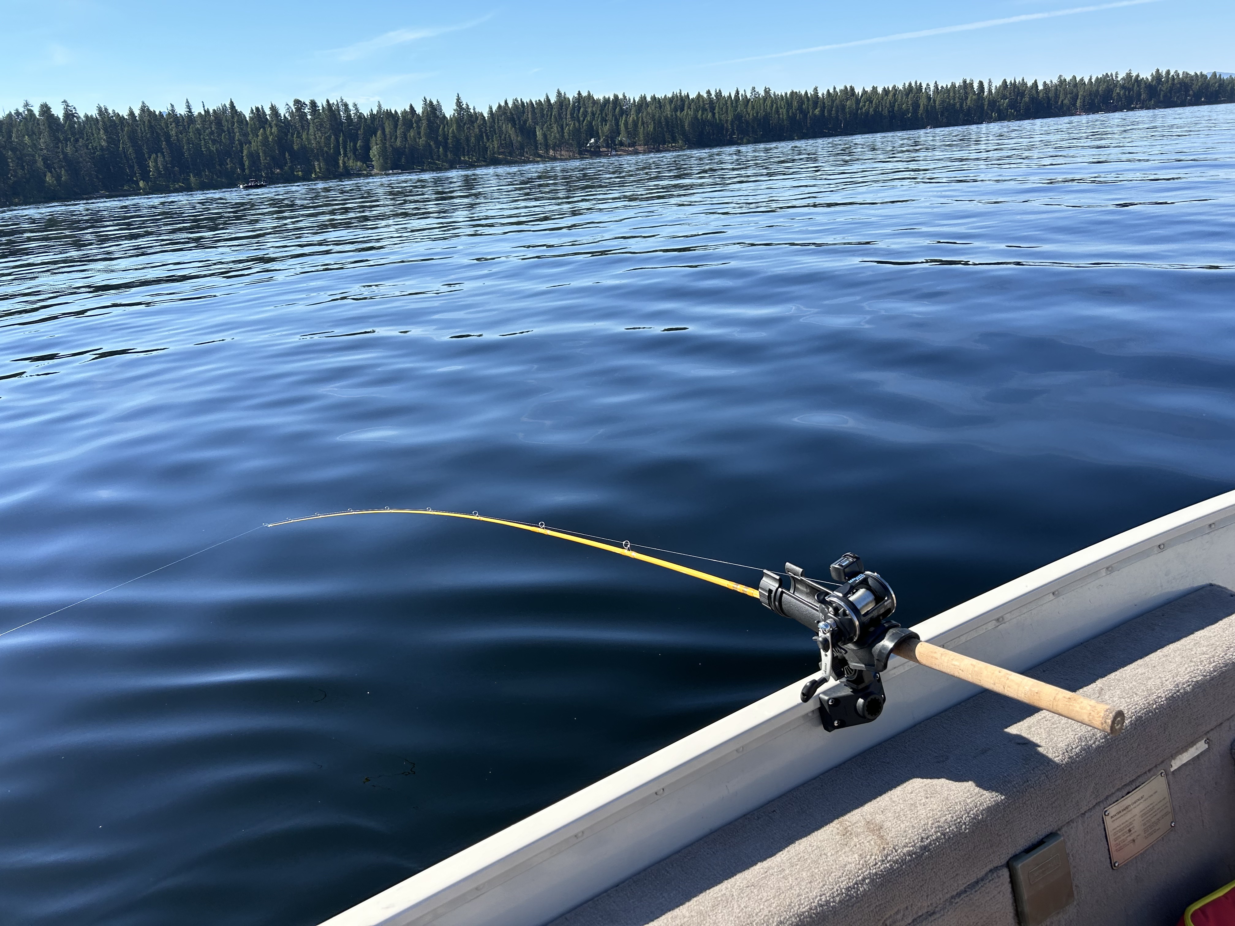 kokanee trolling Payette Lake