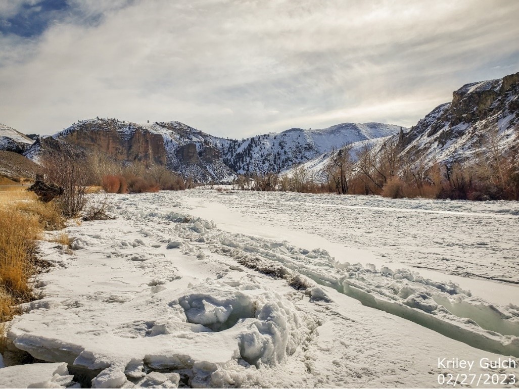 Kriley Gulch, 2-27-2023