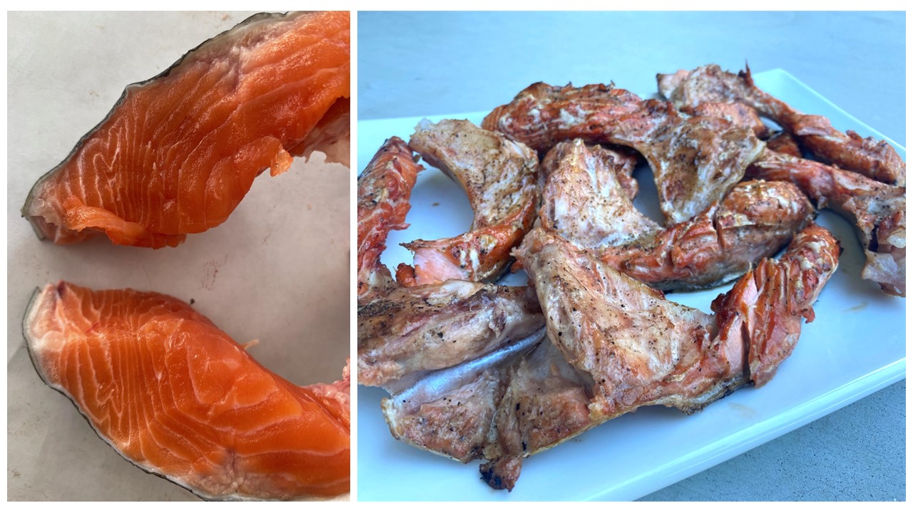 Salmon collars