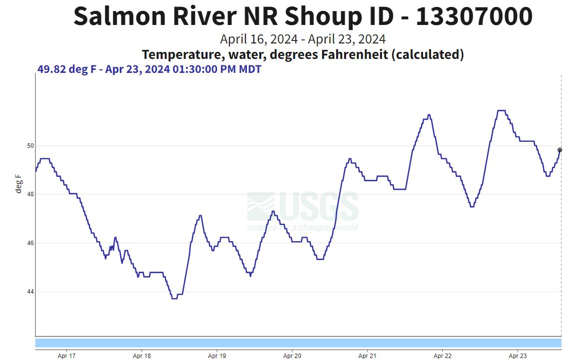 USGS Gauge nr Shoup