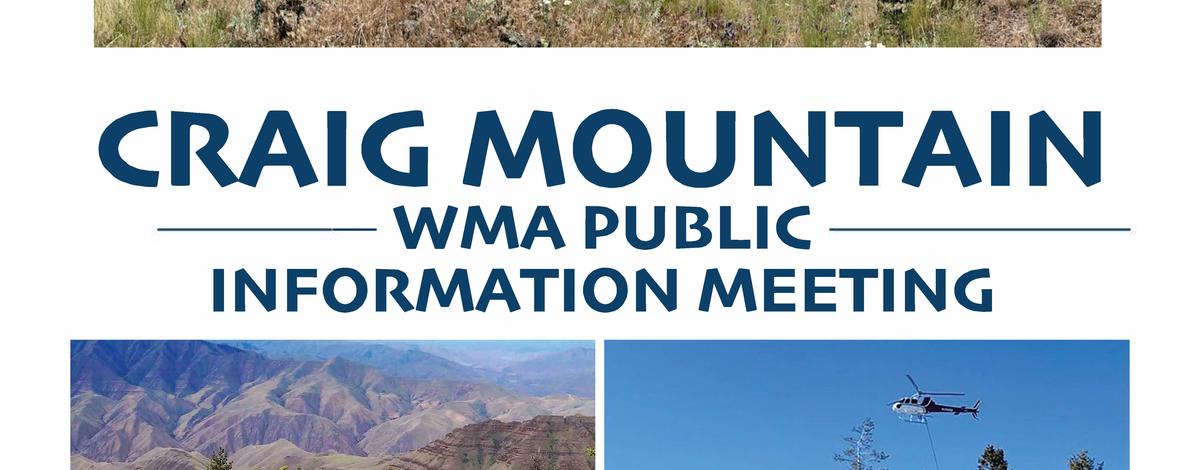 Craig Mountain public meeting