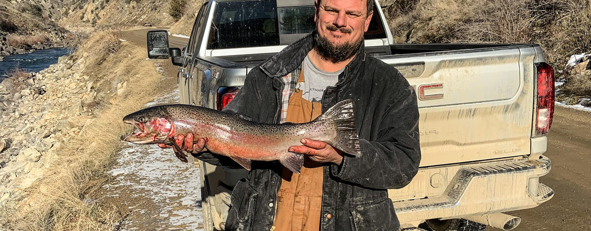 Angler below NF 02-19-2024