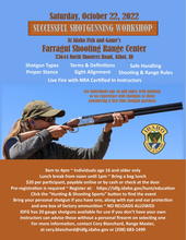 Successful Shotgunning class flyer