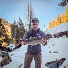 Angler above EFSR March 2024