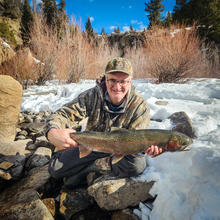 Angler near Stanley, March 2024