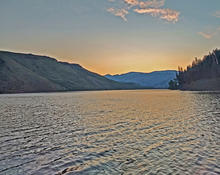 Anderson Ranch Reservoir is in the Magic Valley Region
