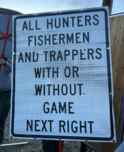 check station sign