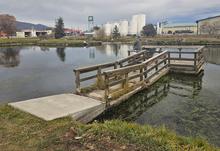 Kid's Creek Pond dock